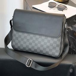 商務男包 斜背包 休閒斜背包 男潮牌 男士包 大容量斜背包 男 時尚簡約菱格 男側背包 通勤包-予你優選 歷史價格詳細信息