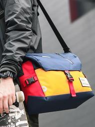 斜挎包男機能郵差包潮牌胸包女休閒腰包磁吸扣運動揹包騎行單肩包 歷史價格詳細信息