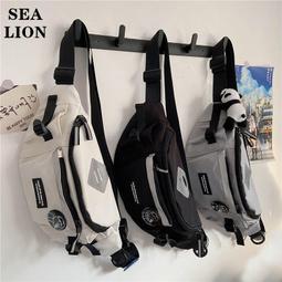 原創潮牌斜挎包男款日系小眾帆布包男士圓筒包單肩包學生挎包女 歷史價格詳細信息