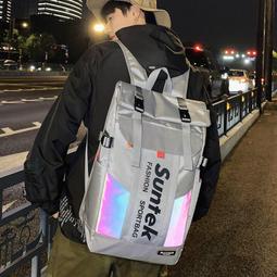 現貨！ 書包男 背包女 韓版背包學生背包 校園後背包 15英寸筆電包 大容量後背包背包 女ins潮流 歷史價格詳細信息