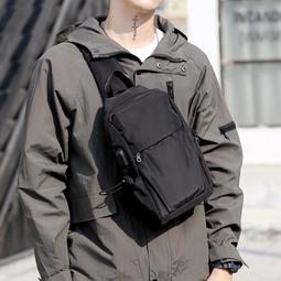 新款潮牌胸包男士休閑日系斜挎包個性背包單肩包女運動手機腰包男男士背包 歷史價格詳細信息