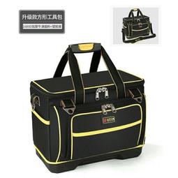 綸綸 專業五金用品 軍綠色加厚防水帆布工具包 （速出貨）15-17-19-21吋大號電工維修多功能斜包工具袋單肩包帆布包 歷史價格詳細信息