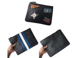 ~雪黛屋~COACH 手拿包國際正版保證可手提手拿肩背多功能100%進口軟質牛皮革材質附品證購證原吊牌F493961 歷史價格詳細信息