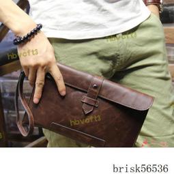 正品 手包男潮大容量夾包商務手抓包軟皮休閒韓版信封包錢包男士手拿包 歷史價格詳細信息