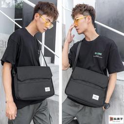 防水側背包 斜背包 郵差包 男生包包 男生斜背包 側背包 男生斜背包 平板包 簡約斜背包男時尚休閒單肩男包大容量防潑水郵 歷史價格詳細信息