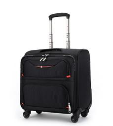 【上品居家生活】純黑 18寸 商務休閒 PU彩虹系列 帶鎖登機箱/行李箱/拉桿箱/拉杆箱/旅行箱 (#ZC-3-1) 歷史價格詳細信息