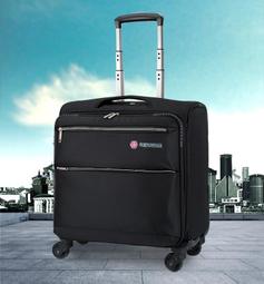 【上品居家生活】純黑 18寸 商務休閒 PU彩虹系列 帶鎖登機箱/行李箱/拉桿箱/拉杆箱/旅行箱 (#ZC-3-1) 歷史價格詳細信息