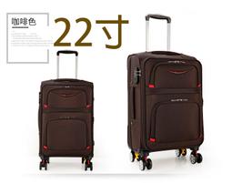 【上品居家生活】咖啡方格 18寸 休閒商務 密碼鎖 PU萬向輪 登機箱/行李箱/拉桿箱/拉杆箱/旅行箱 (WS-601) 歷史價格詳細信息