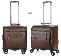 18寸拉杆箱 行李箱 登機箱 萬向輪密碼箱 拉鏈密碼箱 旅行箱 收納箱 三位壹體密碼瑣 粉色 歷史價格詳細信息