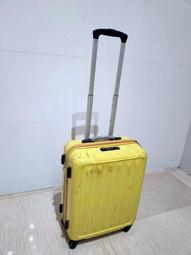 【附有使用視頻】20吋 明黃色 ABS行李箱拉桿箱登機箱出國箱旅行箱拉杆箱 萬向輪 黑色包角 售價$550 歷史價格詳細信息