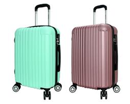 Eason 24吋行李箱未加大360度飛機輪固定密碼鎖防刮ABS材質 歷史價格詳細信息