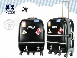 NINO 1881 行李箱 25吋 黑色 台灣製 防水布箱 旅行箱 拉桿箱 海關鎖 靜音輪 #1298 歷史價格詳細信息