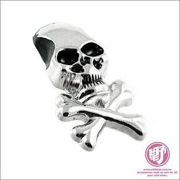 【野點子 Wild Idea】骷髏造型腰鍊-黑白-日系.個性街頭風.流行.真皮腰鍊.褲鍊!! 歷史價格詳細信息