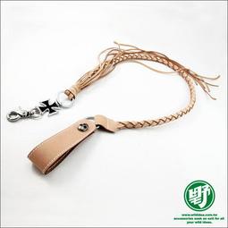 【野點子 Wild Idea】編織皮革手機吊飾-圓-真皮手機吊飾.可放照片!! 歷史價格詳細信息