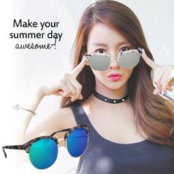 反光太陽眼鏡 水銀復古箭頭造型款墨鏡 抗UV多彩霓紅漸層 遮陽必備 ☆匠子工坊☆【G0058】 歷史價格詳細信息