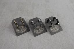 【METALIZE】 Punk Rivet  鉚釘耳環(古銀/古銅/黑色) 官方直營店鋪 歷史價格詳細信息