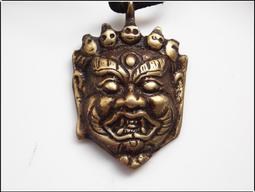 藏式天鐵五眼六通背云手工配飾項鏈吊墜掛件一對，長約1.9厘米4650 歷史價格詳細信息