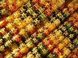 ~奇芽 水晶.寶石~ 新疆 天然-黃玉 蜜糖黃 2mm AAA極品＜首飾材料＞長度35cm 一標一條 *＝大批發場＝ 歷史價格詳細信息