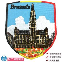 Bruges 布魯日徽章 布標 背膠背膠補丁 刺繡燙布貼紙 熱燙貼布  Flag Patch布章 長袖  背心 導覽 歷史價格詳細信息