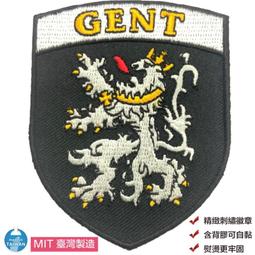 Ghent 根特徽章 補丁 刺繡胸章 電繡燙貼 刺繡章 背膠刺繡章 熱燙背包貼 繡片貼 造型 國家 貼布繡 歷史價格詳細信息