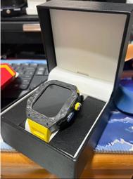 Apple Watch 碳纖維保護殼 氟素橡膠錶帶－銀色44mm/45mm(RM7002C/W) 歷史價格詳細信息