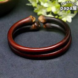 【木木飾品】血檀木佛珠紅檀手串女森系學生手鏈簡約文藝民族風飾品復古 歷史價格詳細信息