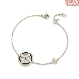 琺瑯四葉草純銀手鍊女輕奢小眾設計手飾簡約氣質創意潮情人節禮物 歷史價格詳細信息