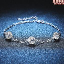 s925純銀5克拉莫桑鉆項鏈女新款莫桑鉆石不掉色人工鉆石項鏈女 歷史價格詳細信息