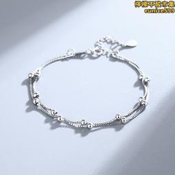 925純銀手環 閨蜜手環 S999純銀手鐲女學生實心捕夢網足銀手環年輕款送女友禮物。 歷史價格詳細信息