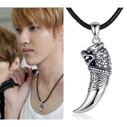 個性狼牙戒指潮男朋克哥特配飾單身維京北歐美鈦鋼飾品指環男生-鴻運飾品 歷史價格詳細信息