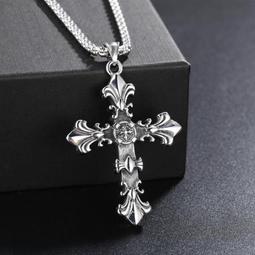 火焰鐵十字 純銀925 戒子 戒指 十字架 chrome hearts lv ed hardy zara ape-鴻運飾品 歷史價格詳細信息