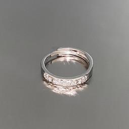 戒指自律戒指男潮單身戒閉口簡約個性素圈戒光面高級感輕奢男士食指環 歷史價格詳細信息