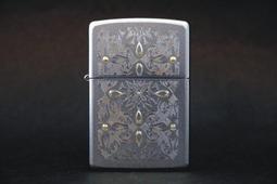 ZIPPO 立體六角設計(加厚版)防風打火機 Armor加厚版 49021 歷史價格詳細信息