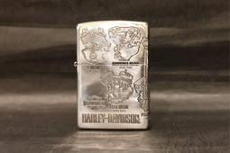 ONE*$1~*日系*ZIPPO四面加工《哈雷飛翼引擎*限量版》 蝕刻/鈦塗層*棕色/銀鷹*編號:HDP-49 歷史價格詳細信息