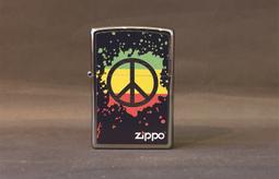 ZIPPO 和平旗幟防風打火機 美國設計 28864 歷史價格詳細信息