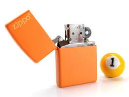 ZIPPO 橙色啞漆(素面)防風打火機 經典素面 231 歷史價格詳細信息