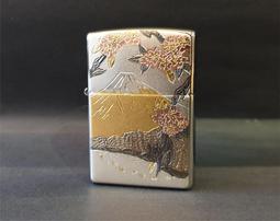 ZIPPO  櫻花鯉魚(黑底銀)防風打火機 日本設計 ZA-3-11B 歷史價格詳細信息