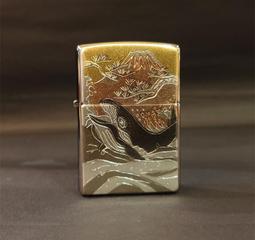 ZIPPO 松阪牛皮革(黑色)防風打火機 日本設計 ZA-5-69B 歷史價格詳細信息