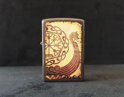 ZIPPO 維京戰艦防風打火機 美國設計 49182 歷史價格詳細信息