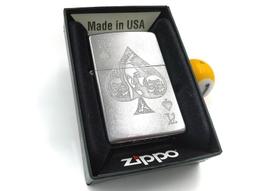 ZIPPO Ace Of Spades Emblem 黑桃王牌立體徽章防風打火機 歷史價格詳細信息