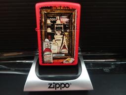 ZIPPO 紅框黑啞漆防風打火機 經典素面 218ZB 歷史價格詳細信息