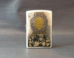 ONE*$1~*日系*ZIPPO*日本漫畫家-板垣惠介*刃牙《範馬勇次郎》銀/黑*雙電鍍*兩面加工 歷史價格詳細信息