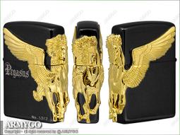 ZIPPO Pegasus BK 黑冰飛馬徽章防風打火機 歷史價格詳細信息