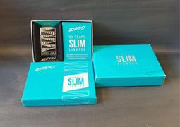 ZIPPO Slim Street Chrom 經典花紗(窄版)防風打火機 歷史價格詳細信息