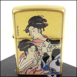 【Zippo】日系~浮世繪-江戶兵衛-天然貝殼加工打火機 歷史價格詳細信息