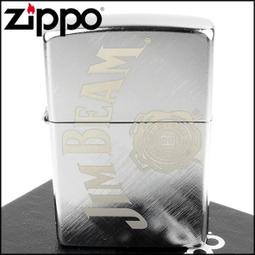【ZIPPO】美系~JIM BEAM金賓波本威士忌圖案貼飾打火機(黃銅款) 歷史價格詳細信息