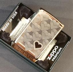 ZIPPO Heart and bear metal SG Gold 愛心小熊(耀眼金)防風打火機 歷史價格詳細信息