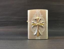 ZIPPO Cross combination 6 花紋雙色十字架防風打火機 歷史價格詳細信息
