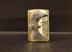 ZIPPO Harley-Davidson Harley-Davidson金色盾牌徽章防風打火機 歷史價格詳細信息