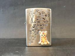 ZIPPO Kitten hearts(B) 愛心橘貓防風打火機 歷史價格詳細信息